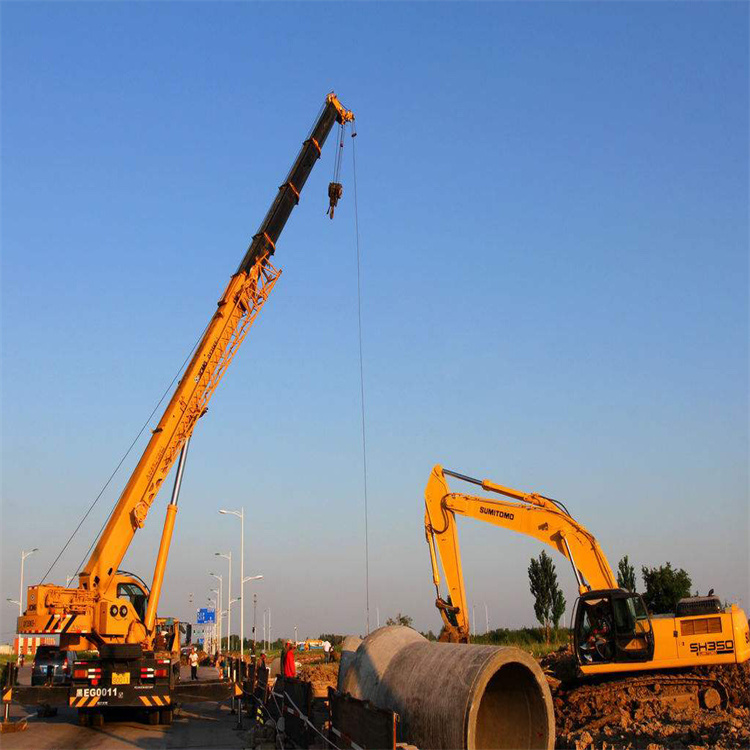 淮阳挖机用吊车怎么吊